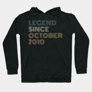 Legend Since October 2010 Hoodie